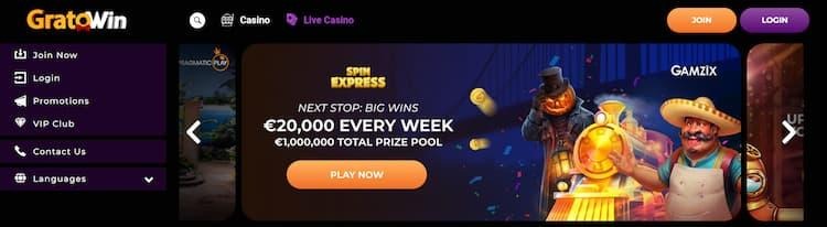 Gratowin Casino